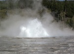 See Oblong Geyser, Upper Geyser Basin, Yellowstone National Park