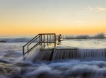 Swim at Cronulla Rock Pools, Cronulla, New South Wales, Australia