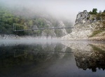 Cross Uvac Suspension Bridge, Sjenica, Serbia