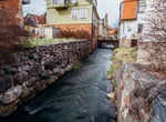 See Alekšupīte Canals, Kuldīga, Latvia