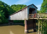 See Thompson Mill Covered Bridge, Cowden, Illinois