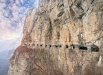 Drive through the Guoliang Tunnel Road, China