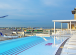 Swim in TWA Hotel Pool, JFK Airport, New York