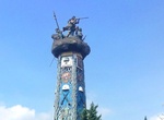 See Tugu Perjuangan - Struggle Monument, Berastagi, Indonesia