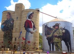 See Devenish Silo Art, Devenish, Victoria