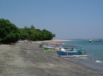 Sunbathe at Senggigi Beach, Lombok
