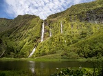See Ribeira do Ferreiro & Poço Ribeira do Ferreiro (Alagoinha) Waterfalls, Flores Island, Azores Islands