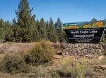 Camp at North Eagle Lake Campground, Lassen, California