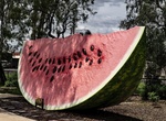See The Big Watermelon in Chinchilla, Queensland, Australia