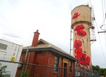 See Tatura Water Tower Art, Tatura, Victoria, Australia