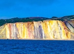 See Alum Bay Cliffs, Isle of Wight, England