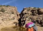 Canyoneering Lower Eardley Canyon, San Rafael Swell, Utah