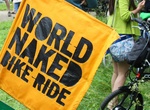 Participate in the World Naked Bike Ride