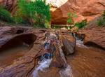 See Swiss Cheese Waterfalls, Coyote Gulch, Utah