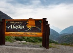 See Welcome to Alaska Sign (Klondike Highway), Skagway, Alaska
