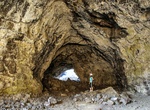 Hike Caves Trail (Dewdrop Cave, Indian Tunnel, Beauty Cave & Boy Scout Cave), Craters of the Moon National Monument, Idaho