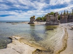 See Bonne Femme Monolith, Niapiskau Island, Mingan Archipelago National Park Reserve, Quebec, Canada