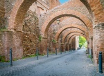 Walk Clivus Scauri, Rome, Italy