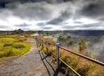 Hike to Steaming Bluff (Wahinekapu), Hawaii Volcanoes National Park, Hawaii