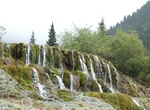 See Marvelous Flying Waterfall, Huanglong National Park, China