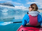 Kayak Styggevatnet, Jostedalsbreen National Park, Norway