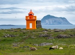 See Óshólar Lighthouse, Bolungarvík, Westfjords, Iceland