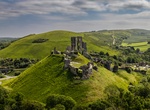 Visit Corfe Castle, England