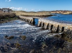 Cross Valasay Footbridge, Isle of Lewis, Scotland