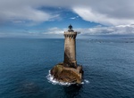 See Le Four Lighthouse (Phare du Four), Chenal du Four, Finistère, Brittany, France