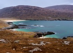 Camp at Huisinis Gateway, Isle of Harris, Scotland