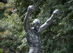 Climb Rocky Statue at Rocky Steps, Philadelphia, Pennsylvania