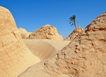 Visit Debebcha (Dune de sable dur), Kebili, Tunisia