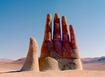 See Mano del Desierto (The Hand in the Desert), Atacama Desert, Chile