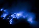 See Api Biru (Blue Fire) at Kawah Ijen Volcano, Indonesia