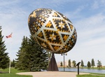See Vegreville Egg (Vegreville Pysanka), Vegreville, Alberta, Canada