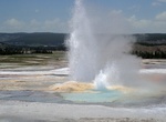 See Clepsydra Geyser, Yellowstone National Park, Wyoming