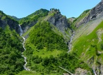 Hike Weisstannen to Wasserfall-Arena Batöni, Switzerland