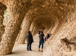See El Pòrtic de la Bugadera, Park Güell, Barcelona, Spain