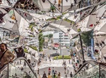 Ride Tokyu Plaza Omotesando Omokado Escalator, Shibuya City, Tokyo, Japan