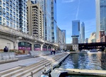 Stroll Chicago Riverwalk, Chicago, Illinois