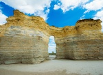 See Monument Rocks (Chalk Pyramids), Kansas