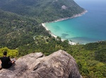 Hike to Bottle Beach Viewpoint, Ko Pha Ngan, Thailand