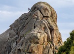 Rock Climb Bath Rock, City of Rocks National Reserve, Idaho
