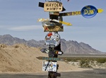 See Rice Desert Signpost, Twentynine Palms, California
