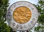 See Giant Toonie, Campbellford, Ontario, Canada