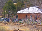 See Bottle House, Golden, New Mexico