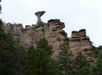 Hike Mushroom Rock Trail, Chiricahua National Monument, Arizona