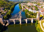 Visit Pont Valentré, Cahors, France