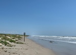 Drive on North Beach, Padre Island National Seashore, Texas