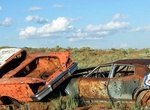 See Meteor Crater Old Cars, Arizona